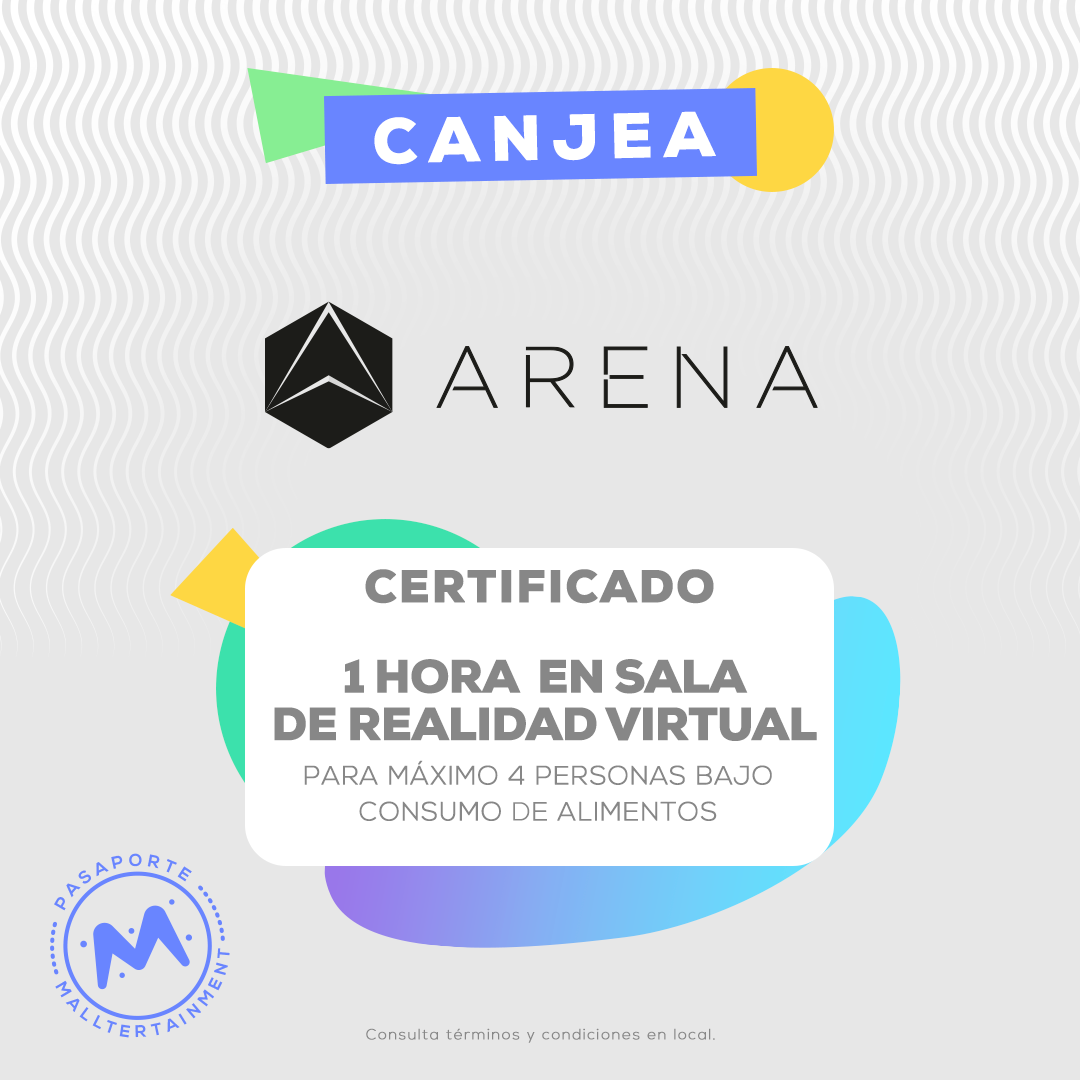1 hora en juego de realidad virtual*